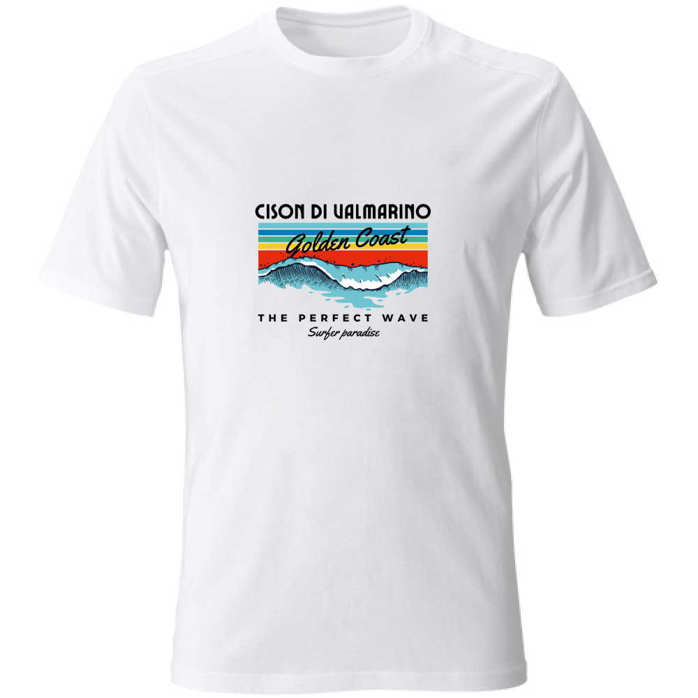 T-Shirt Unisex Cison di Valmarino Golden Coast T shirt Hoplix
