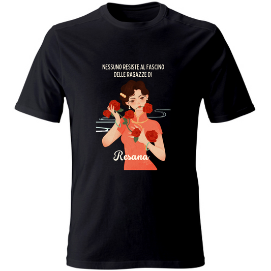 T-Shirt Unisex T shirt Resana Fascino Ragazze Hoplix