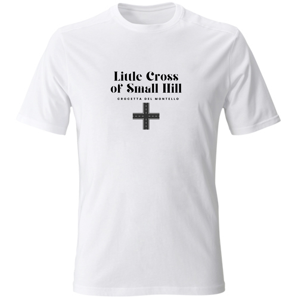 T-Shirt Unisex T shirt Angloveneta Crocetta del Montello Bianca Hoplix