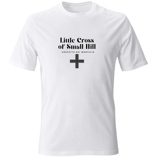 T-Shirt Unisex T shirt Angloveneta Crocetta del Montello Bianca Hoplix
