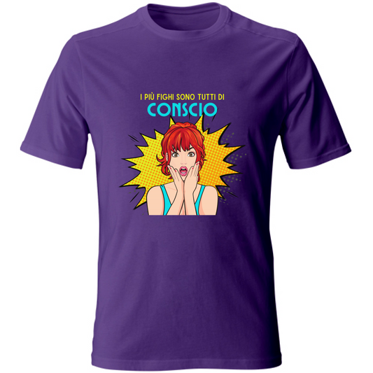 T-Shirt Unisex T shirt Conscio Fighi Hoplix