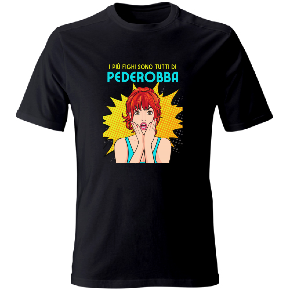 T-Shirt Unisex T shirt Fighi Pederobba Hoplix