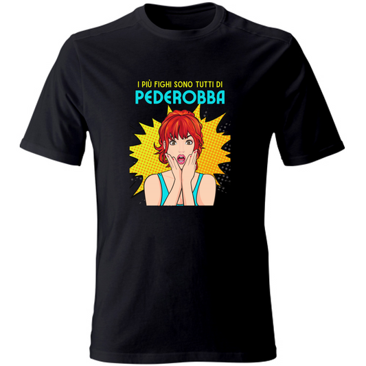 T-Shirt Unisex T shirt Fighi Pederobba Hoplix