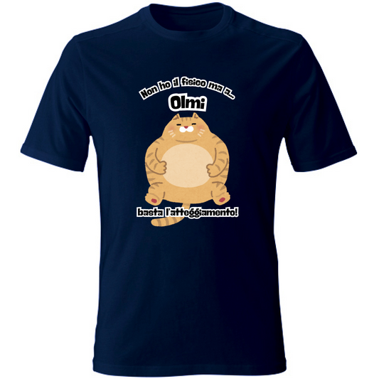 T-Shirt Unisex T shirt Fisico Olmi Hoplix