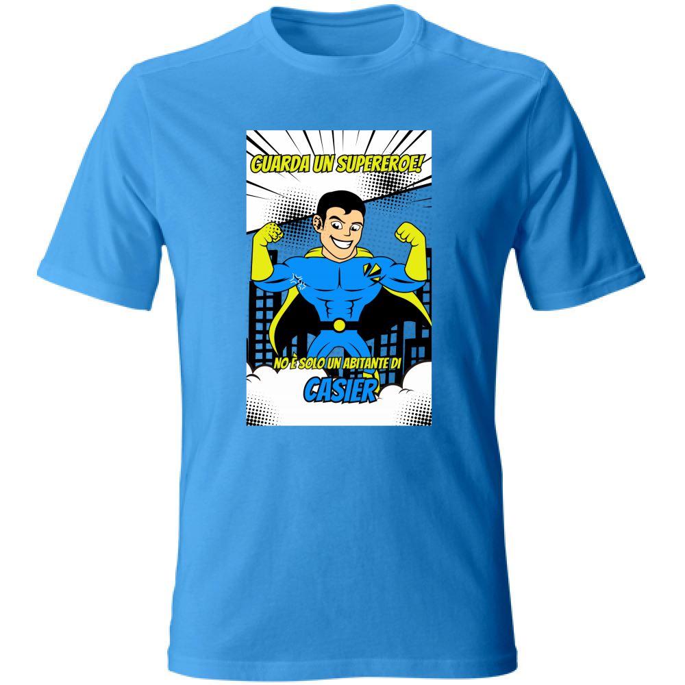 T-Shirt Unisex Supereroe Casier T shirt Hoplix