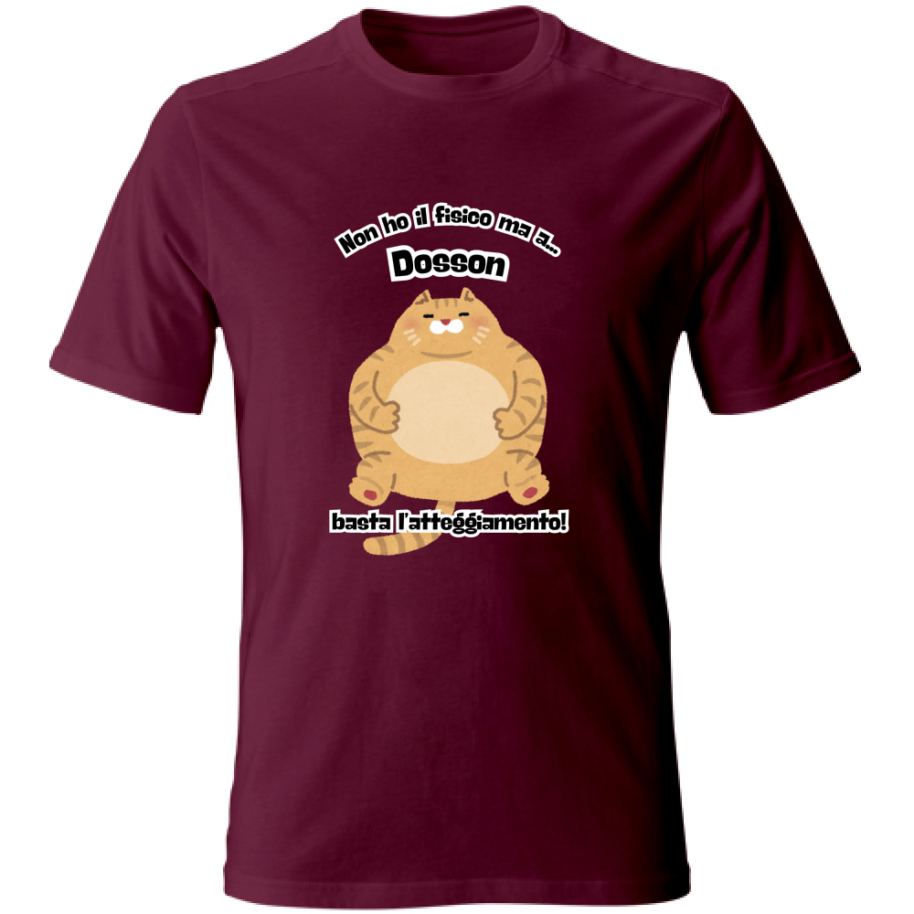 T-Shirt Unisex T shirt Dosson Atteggiamento Hoplix