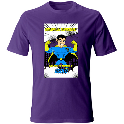 T-Shirt Unisex Supereroe AsoloT shirt Hoplix