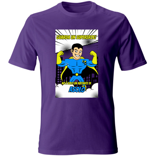 T-Shirt Unisex Supereroe AsoloT shirt Hoplix