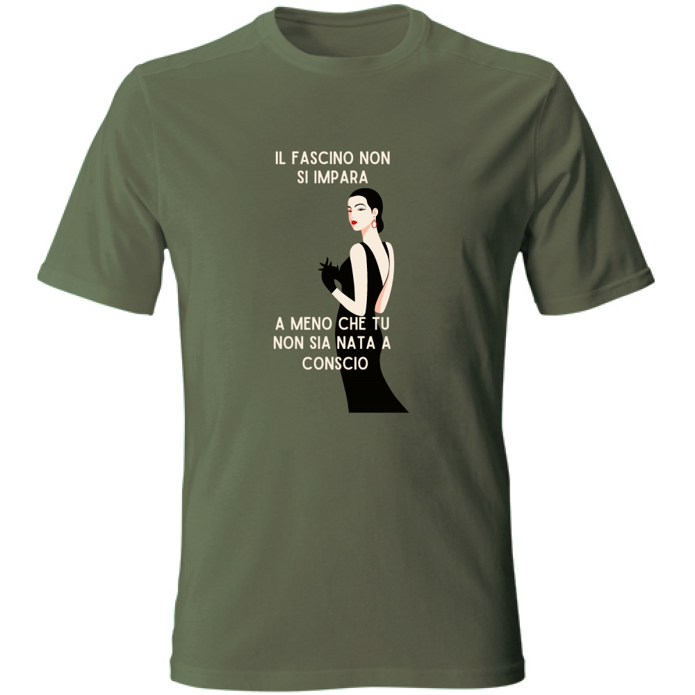 T-Shirt Unisex T shirt Conscio Fascino Hoplix