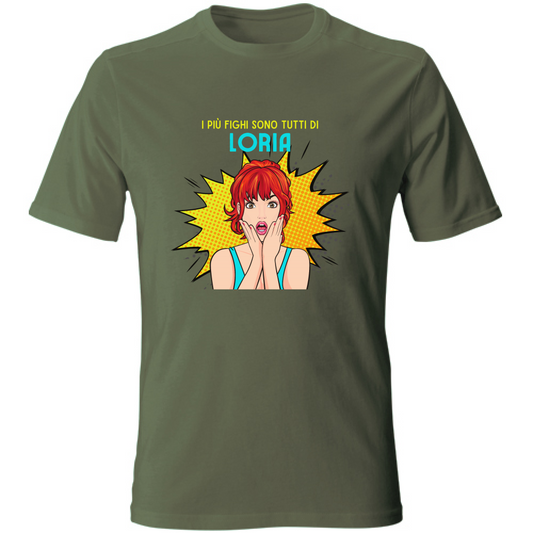 T-Shirt Unisex T shirt Loria fighi Hoplix