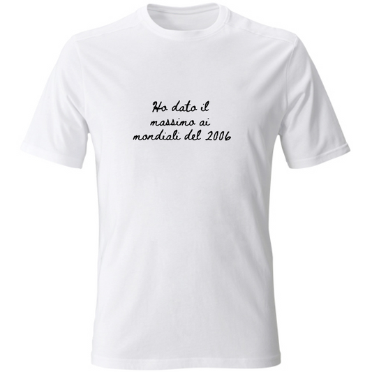 T-Shirt Unisex T shirt Mondiali 2006 Hoplix