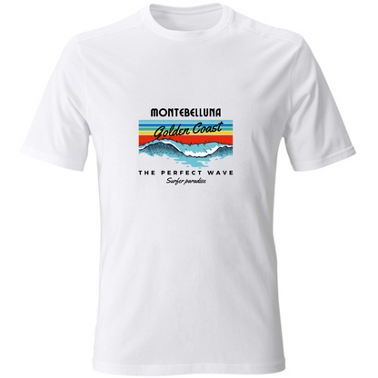 T-Shirt Unisex Montebelluna Golden Coast T shirt Hoplix