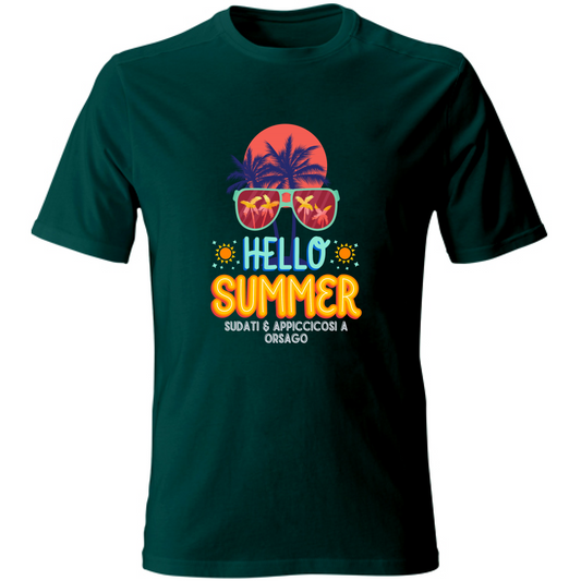 T-Shirt Unisex Orsago Hello Summer T shirt Hoplix