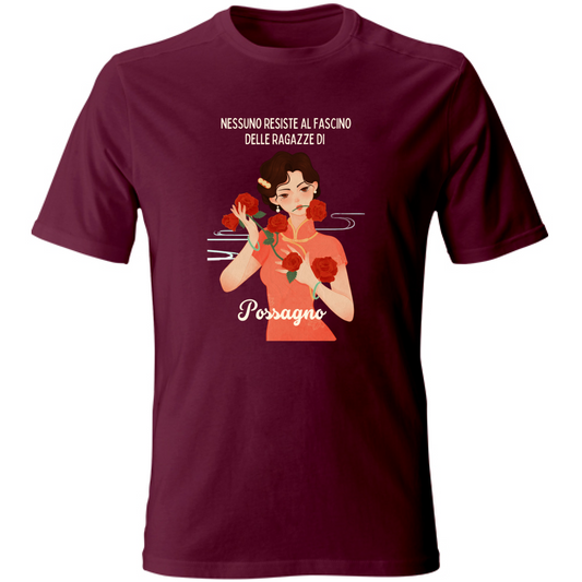 T-Shirt Unisex T shirt Fascino Ragazze Possagno Hoplix