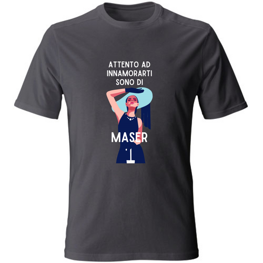 T-Shirt Unisex T shirt Attento Maser Hoplix