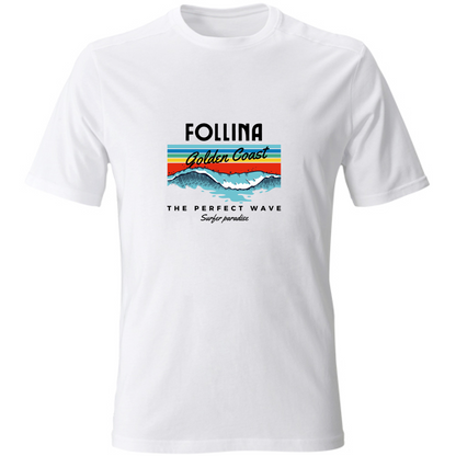 T-Shirt Unisex Follina Golden Coast Hoplix