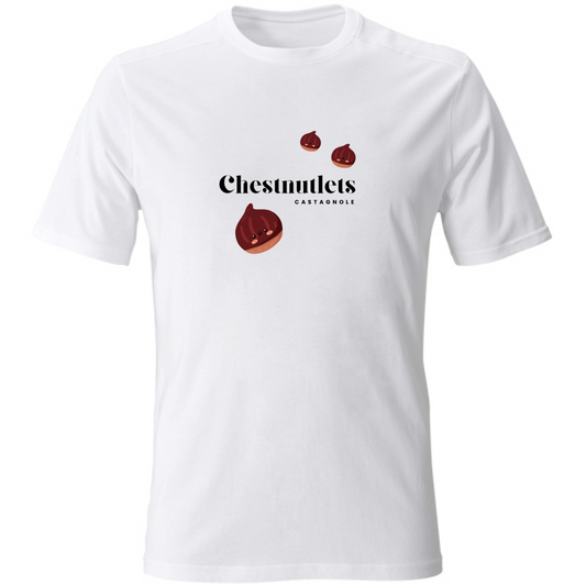 T-Shirt Unisex T shirt Angloveneta Castagnole Bianca Hoplix