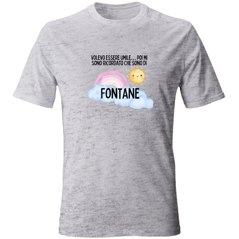 T-Shirt Unisex T shirt Fontane Umile Hoplix