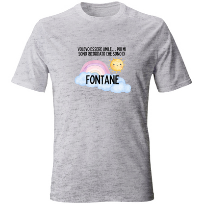T-Shirt Unisex T shirt Fontane Umile Hoplix