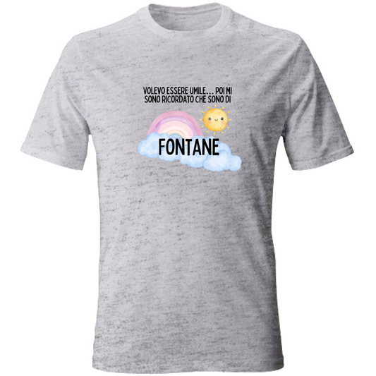 T-Shirt Unisex T shirt Fontane Umile Hoplix