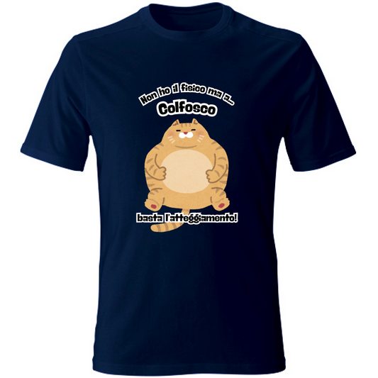 T-Shirt Unisex T shirt Colfosco atteggiamento Hoplix