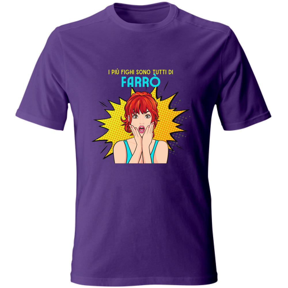 T-Shirt Unisex T shirt Farro Fighi Hoplix