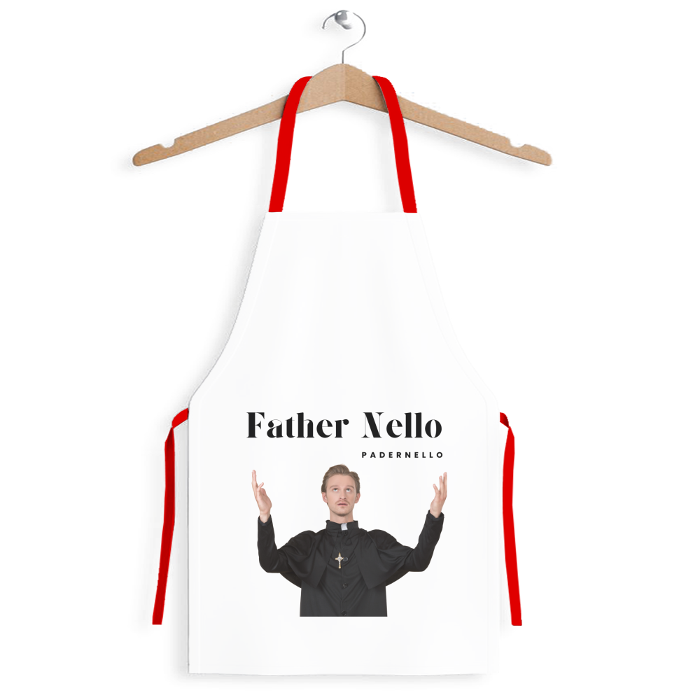 Grembiule Unisex Grembiule Angloveneto Padernello Rosso Hoplix