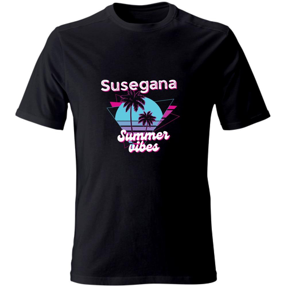 T-Shirt Unisex Susegnana Summer vibes t- shirt Hoplix