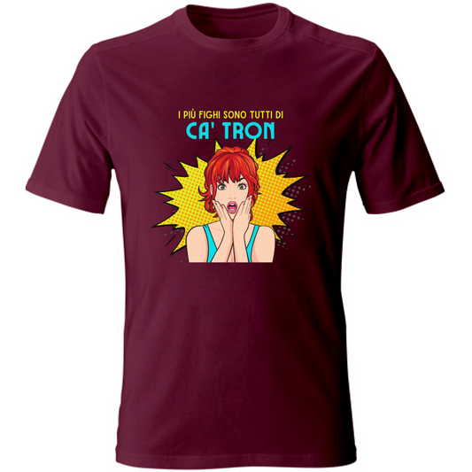 T-Shirt Unisex T shirt Fighi Ca Tron Hoplix