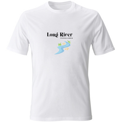 T-Shirt Unisex T shirt Angloveneto Fossalunga Bianca Hoplix