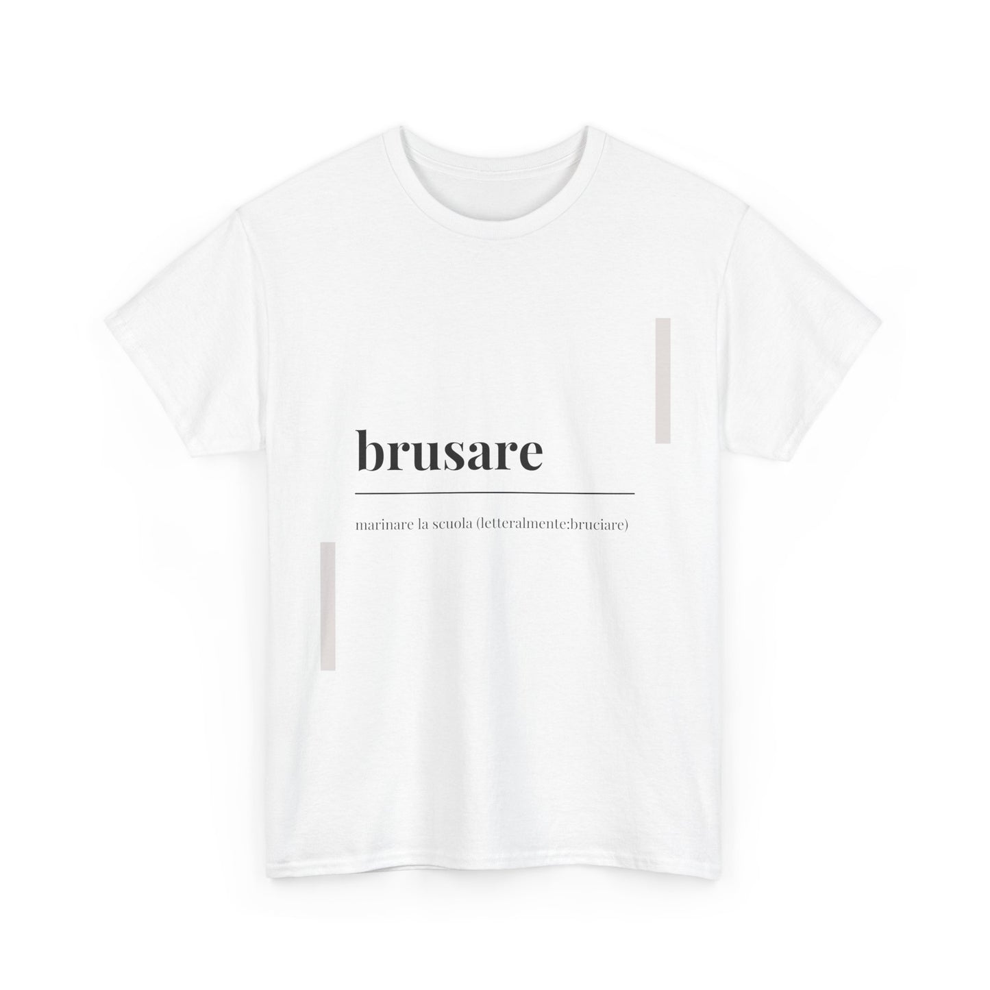 T-shirt Vocabolario Veneto brusare Printify