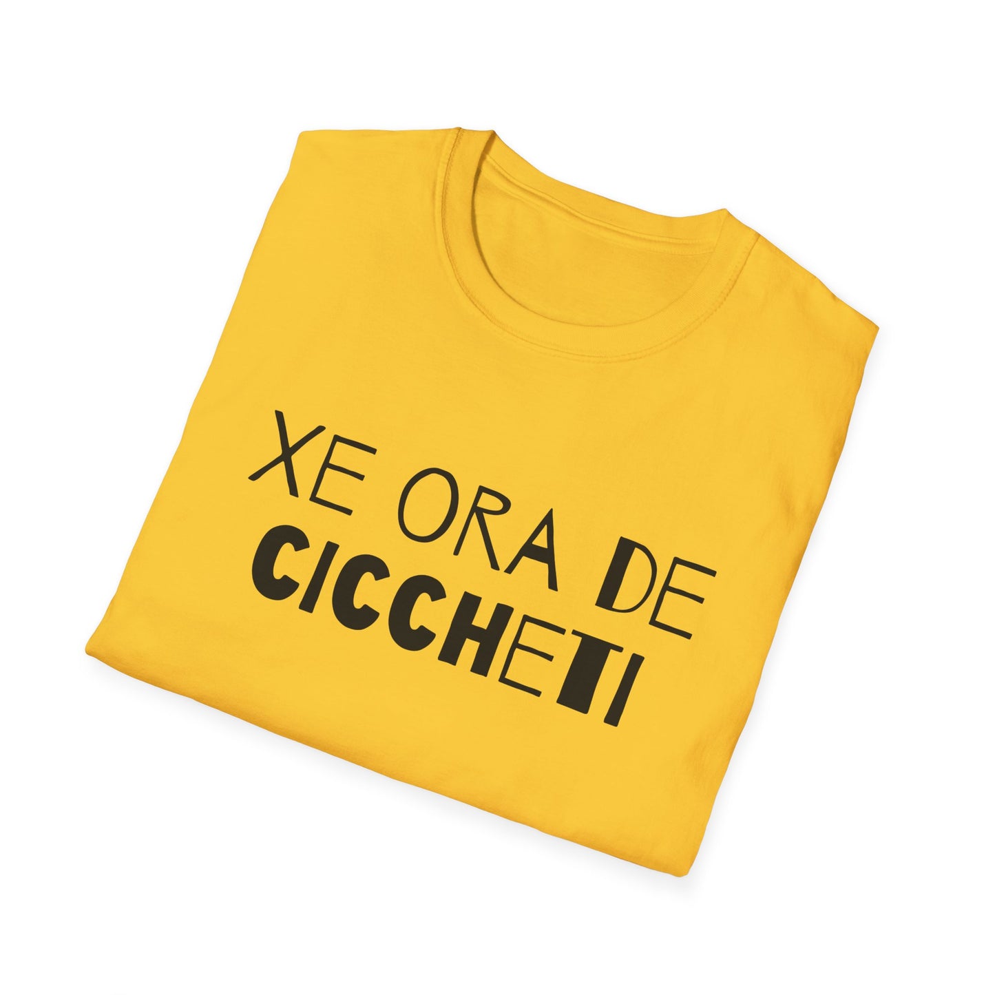 T-shirt Cibo Veneto Giallo