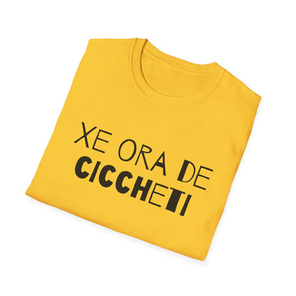 T-shirt Cibo Veneto Giallo