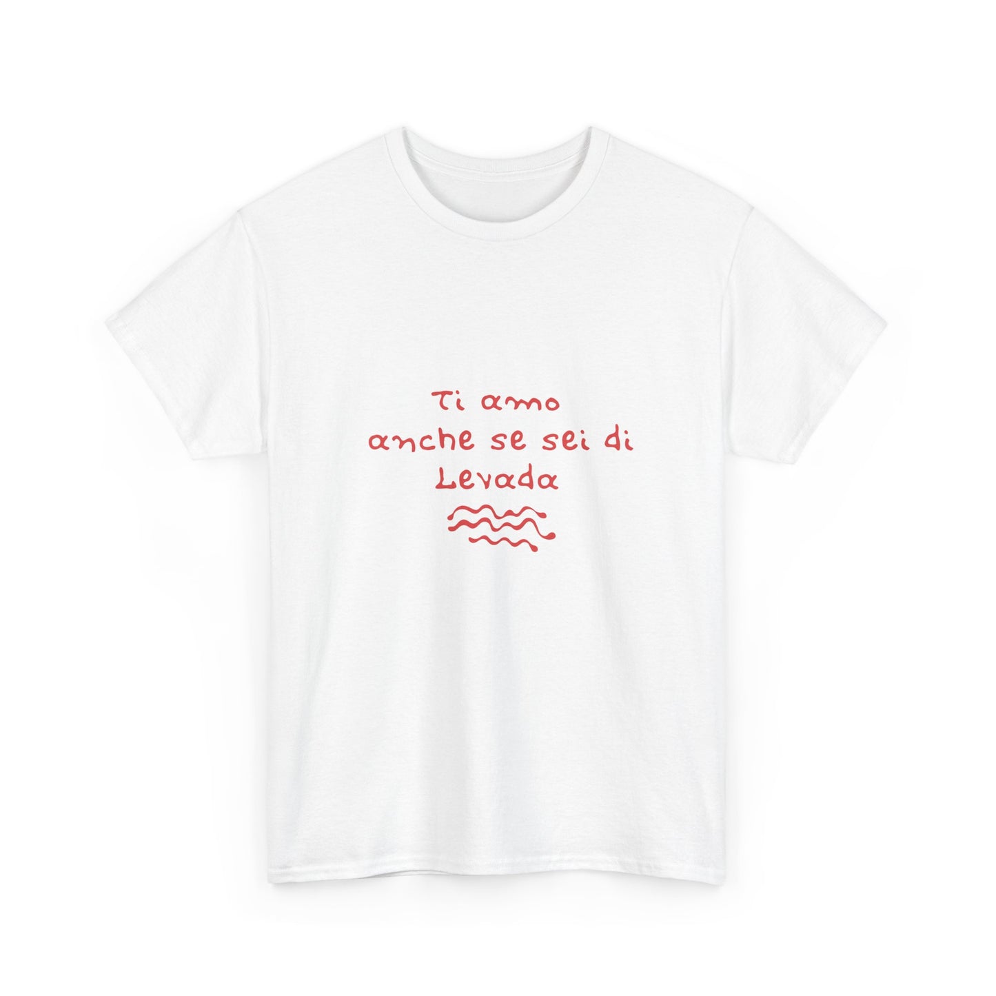 T-shirt ti amo anche se sei di Levada Printify