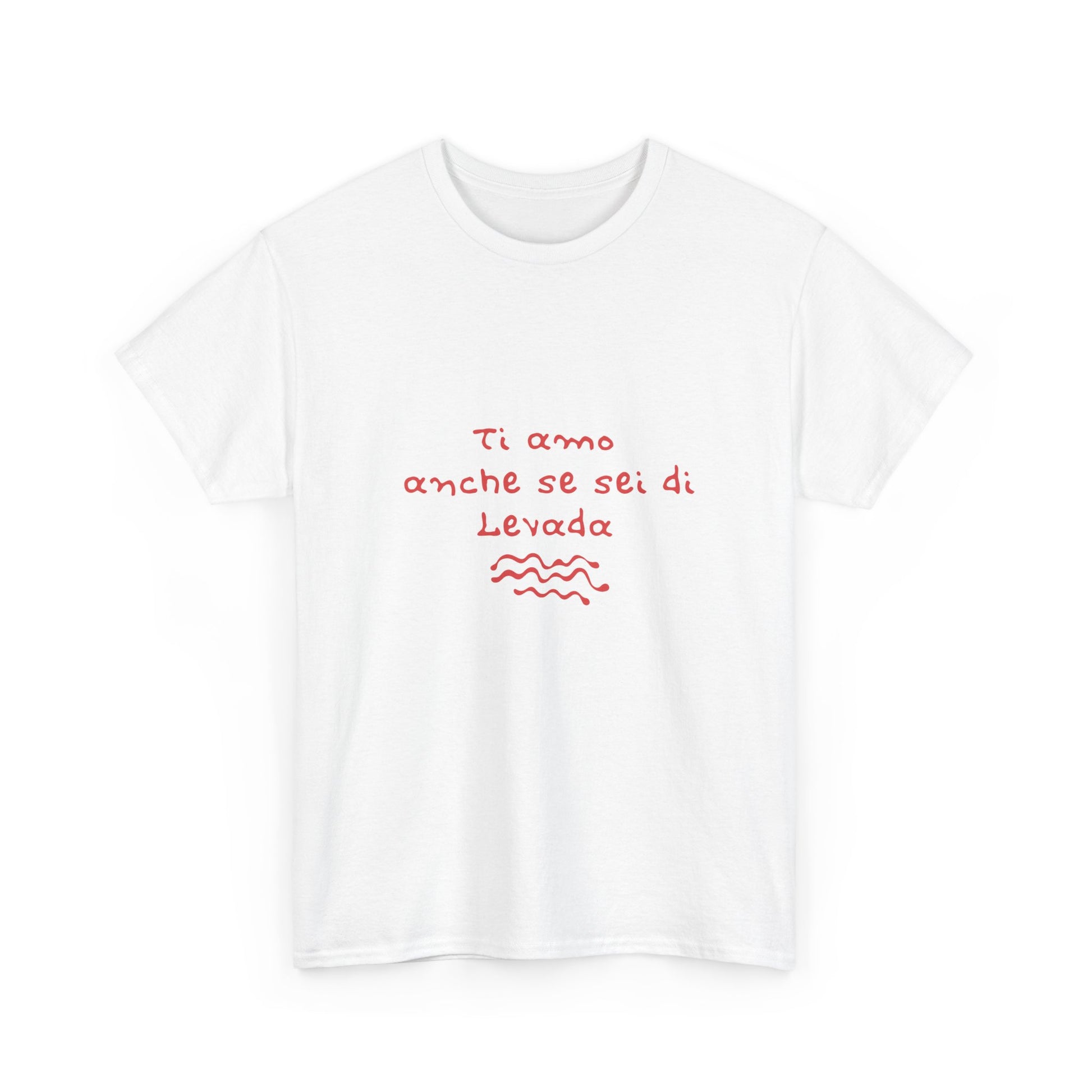T-shirt ti amo anche se sei di Levada Printify