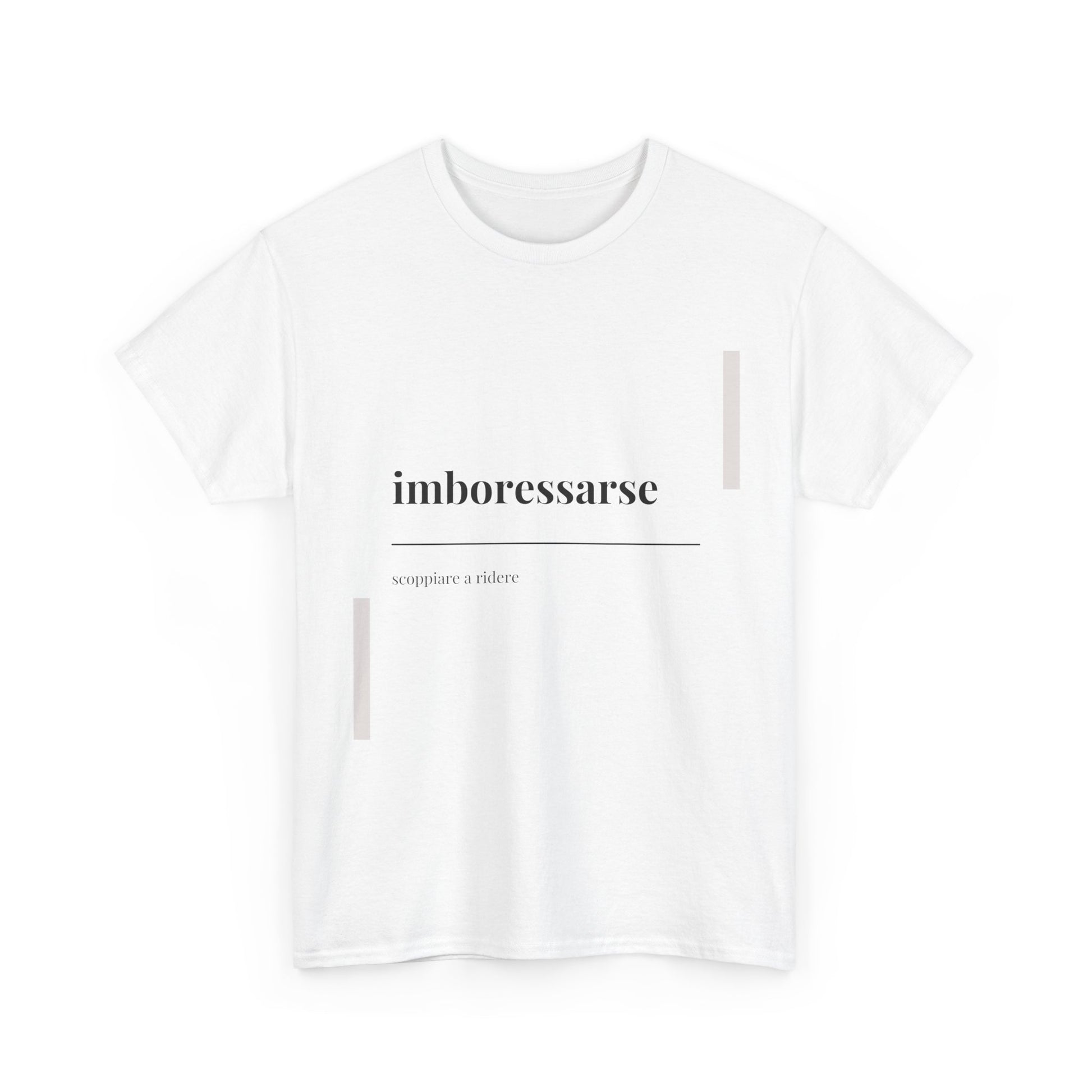 T-shirt Vocabolario Veneto imboressarse Printify