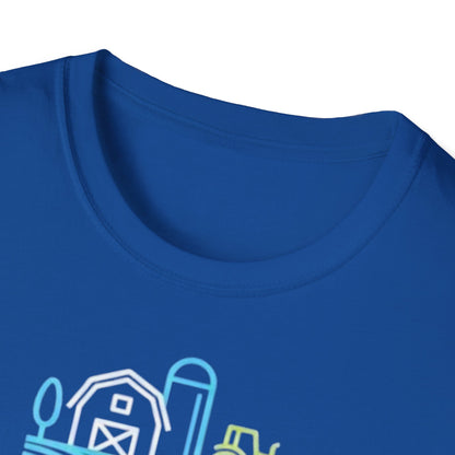 T-shirt azienda agricola a prima vista Televisione