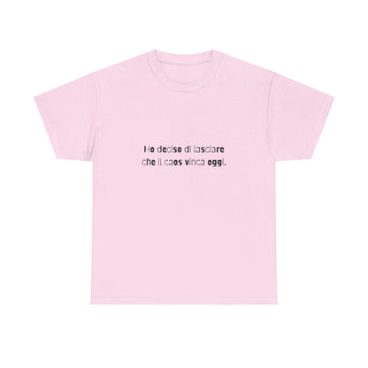 T-shirt Cotone Quote Printify