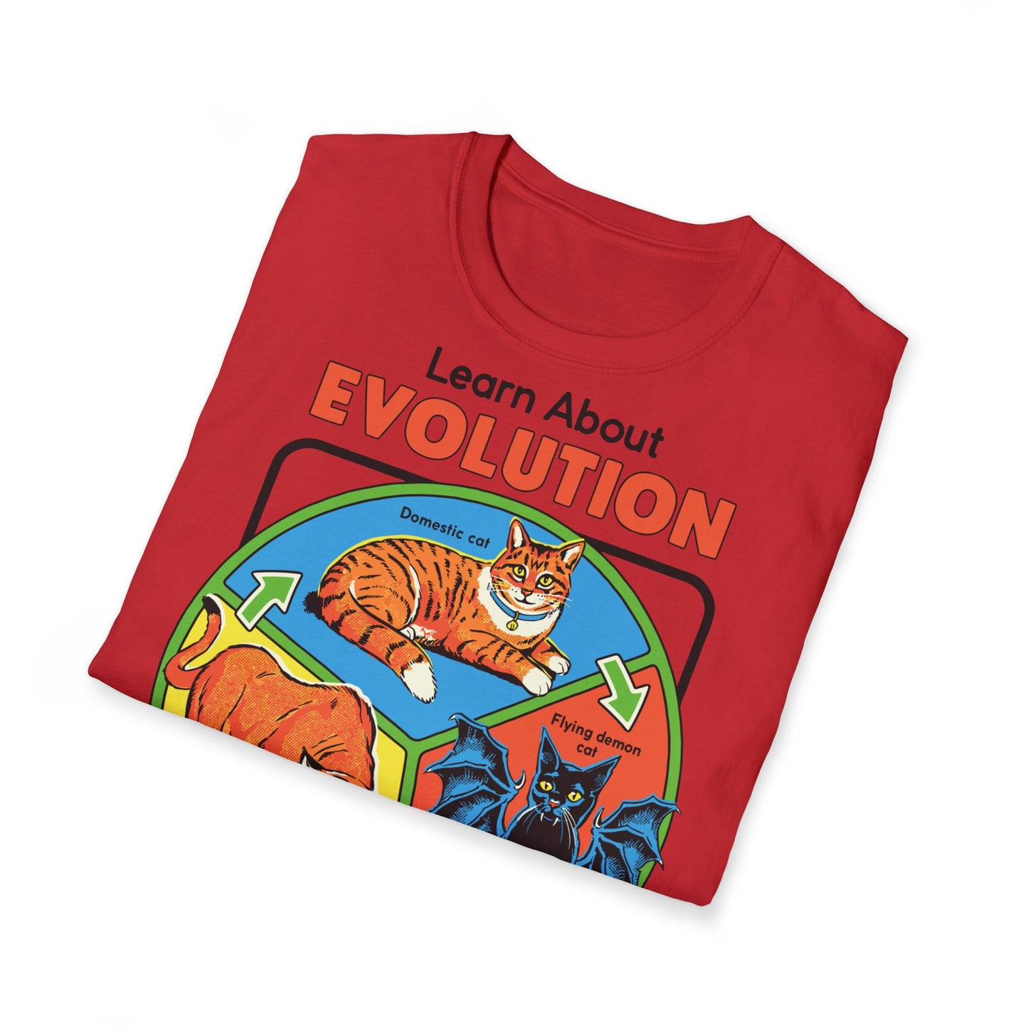 T-Shirt Vintage Horror evolution