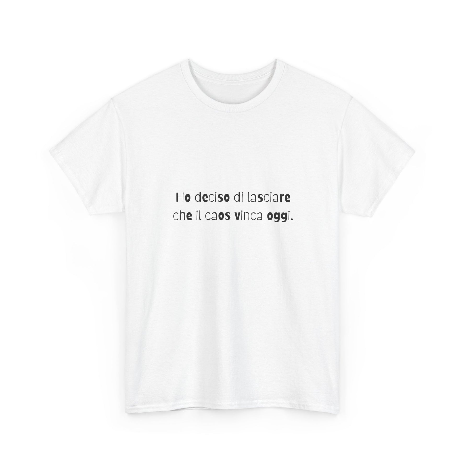 T-shirt Cotone Quote Printify