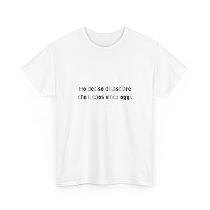 T-shirt Cotone Quote Printify