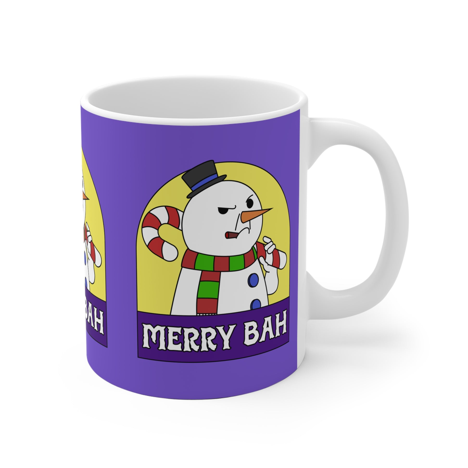 Tazza Natale Cattivo Calorie non contano Printify