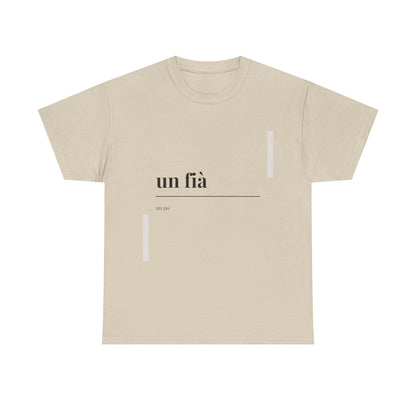 T-shirt Vocabolario Veneto un fià Printify