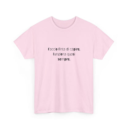 T-shirt Cotone Quote Printify