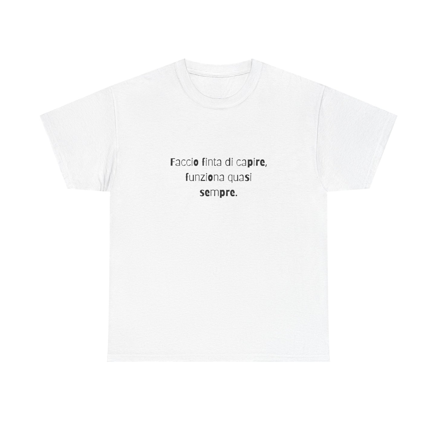 T-shirt Cotone Quote Printify