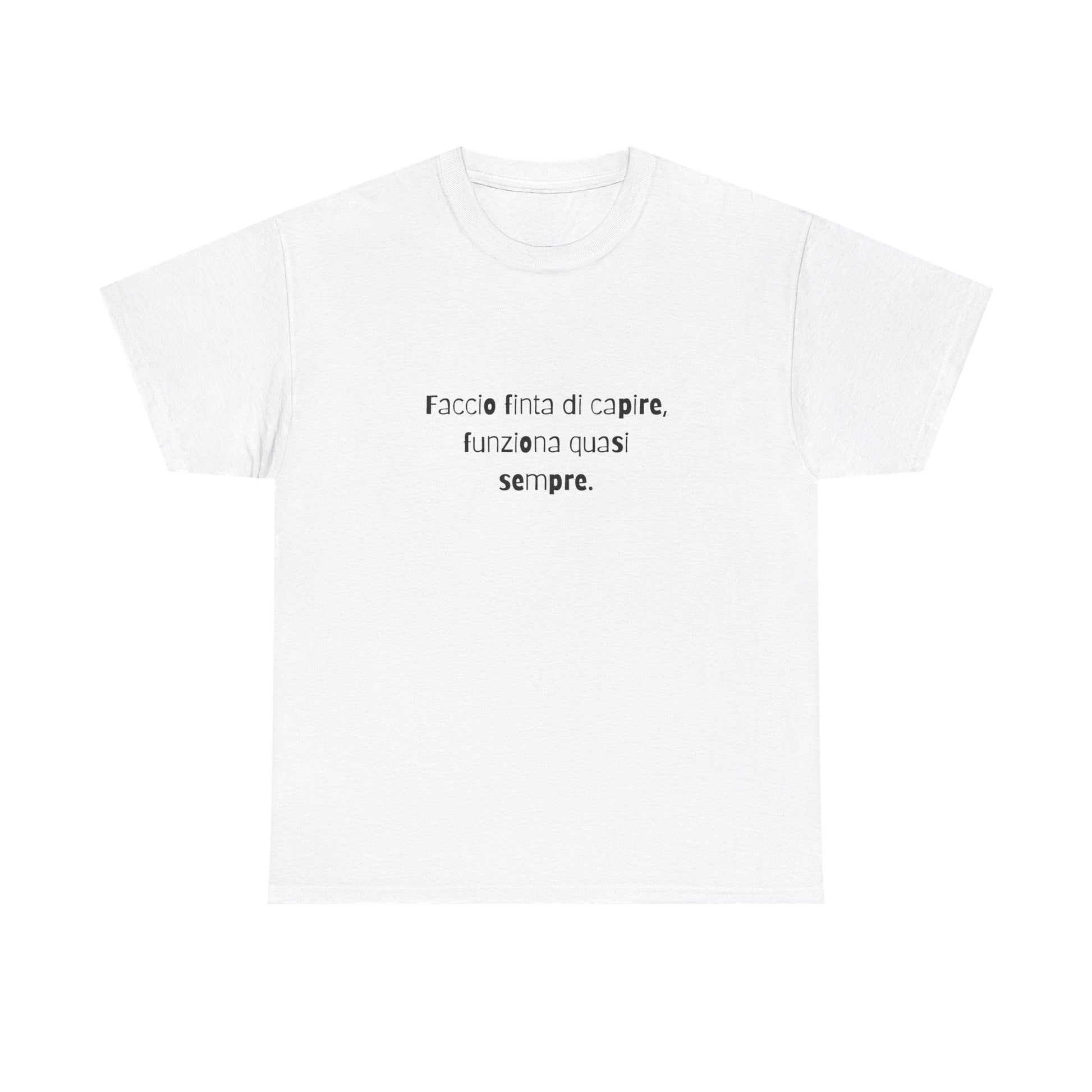 T-shirt Cotone Quote Printify