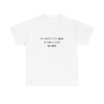 T-shirt Cotone Quote Printify