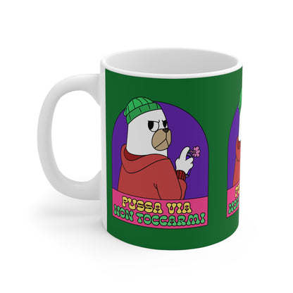 Tazza Natale Cattivo Pussa Via Printify