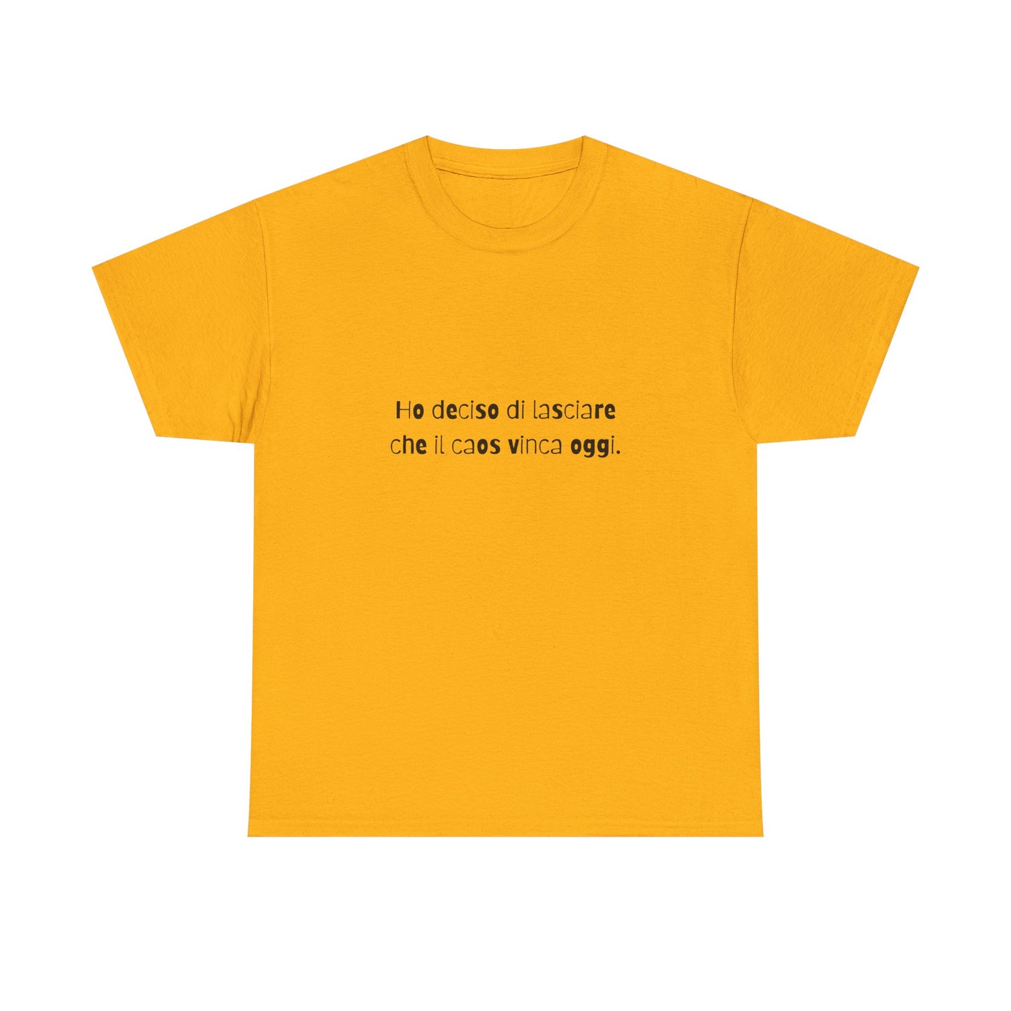 T-shirt Cotone Quote Printify