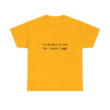 T-shirt Cotone Quote Printify